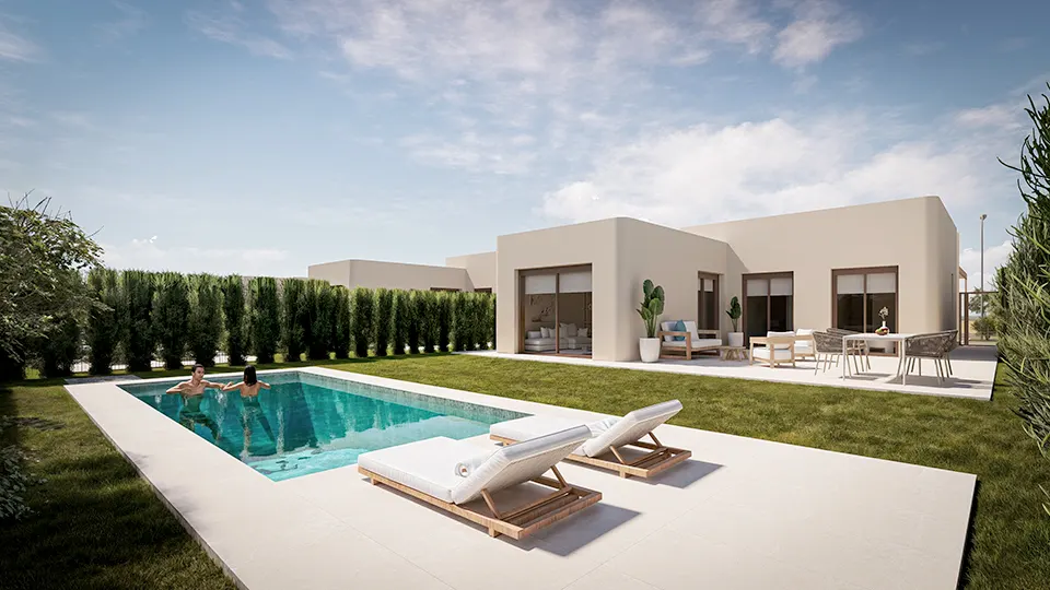 Villa Olea con jardín y piscina privada